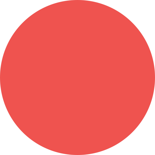Red circle